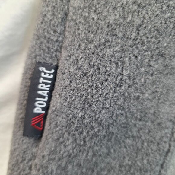 Woolrich Womens Large Polartec 200 Series Fleece Vest Gray Deadstock NOS USA - Picture 5 of 13